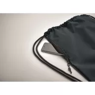   Saculet cu snur, Everestus, 2601E14294, 40x48 cm, Poliester, Albastru French Navy