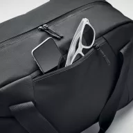   Geanta sport, 2401E15554, Everestus, 49x20x29 cm, Poliester, Negru