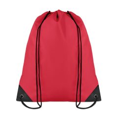 Rucsac cu cordon, poliester, red