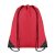 Rucsac cu cordon, poliester, red