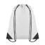 Rucsac cu snur, poliester, white