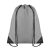 Rucsac cu cordon, poliester, grey