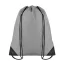 Rucsac cu cordon, poliester, grey