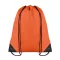 Rucsac cu cordon, poliester, orange