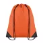 Rucsac cu cordon, poliester, orange