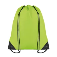 Rucsac cu snur, poliester, lime
