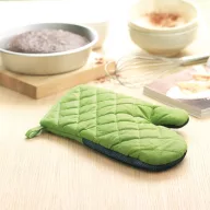  Manusa de bucatarie pentru cuptor, bumbac, Everestus, MBE03, verde