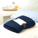 Patura polar 125x150 cm, 240 gr/mp, poliester, Everestus, PA13, albastru