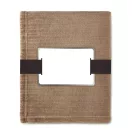 Patura polar 125x150 cm, 240 gr/mp, poliester, Everestus, PA14, maro
