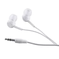 Casti cu silicon, PVC, white