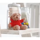 Ursulet de Plus, inaltime 15 cm, Kidonero, Colectia "Micul meu prieten", JPK035, plush, rosu