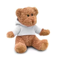   Ursulet de Plus, inaltime 15 cm, Kidonero, Colectia "Micul meu prieten", JPK036, plush, alb