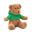 Ursulet de Plus, inaltime 15 cm, Kidonero, Colectia "Micul meu prieten", JPK033, plush, verde