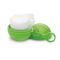 Pelerina ploaie in suport, Plastic, lime