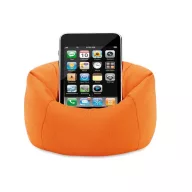   Suport telefon de birou Canapea, Everestus, STT003, microfibra, portocaliu