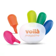 Evidentiator in 5 culori, Plastic, multicolor
