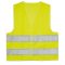Vesta reflectorizanta copii, poliester, yellow