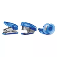 Set papetarie, plastic, Everestus, ABE24, albastru