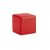 Jucarie antistres Cub unicolor, Everestus, ASJ015, poliuretan, rosu