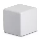 Jucarie antistres Cub unicolor, Everestus, ASJ016, poliuretan, alb