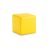 Jucarie antistres Cub unicolor, Everestus, ASJ017, poliuretan, galben