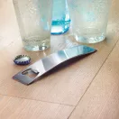 Desfacator sticle, metal, Everestus, DSE10, argintiu satinat