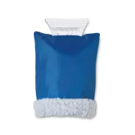 Curatitor de gheata cu manusa, Plastic, blue