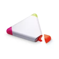 Evidentiator triunghiular, Plastic, white