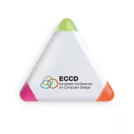Evidentiator triunghiular, Plastic, white