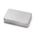 Set vin in cutie metalica, otel inoxidabil, Everestus, AV13, argintiu mat