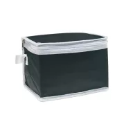   Geanta termoizolanta pentru 6 doze, material textil netesut, Everestus, AGTF94, negru