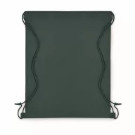   Saculet cu snur, 2502E14930, Everestus, 33.5 x 42 cm, Material netesut, Verde inchis