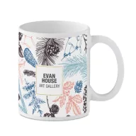 Cana pentru sublimare, Ceramics, white