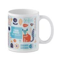 Cana pentru sublimare, Ceramics, white