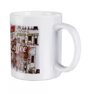Cana pentru sublimare, Ceramics, white