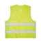 Vesta de siguranta din poliester cu dungi reflectorizante, Everestus, VE02, galben
