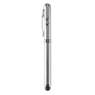   Pix laser si varf touch screen, Everestus, ILE13, aluminiu, argintiu mat