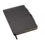 Agenda A5 cu pagini dictando, coperta cu elastic, Everestus, AG13, hartie, negru