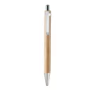 Set din pix si creion bambus, Bamboo, wood