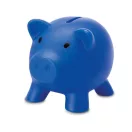 Pusculita porc din pvc si abs, 90x70x70 mm, Everestus, MBP02, plastic, albastru
