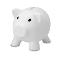   Pusculita porc din pvc si abs, 90x70x70 mm, Everestus, MBP08, plastic, alb