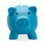 Pusculita porc din pvc si abs, 90x70x70 mm, Everestus, MBP07, plastic, turcoaz