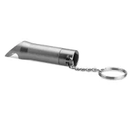 Breloc lanterna, Everestus, KR0132, metal, gri