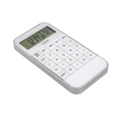   Calculator de birou cu 10 cifre, Everestus, 20IAN1185, Alb, Plastic