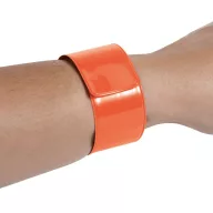 Banda reflectorizanta pentru brat, Plastic, orange