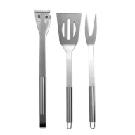   Unelte pentru Barbeque, otel inoxidabil, Everestus, UG8, negru