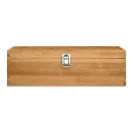 Cutie pentru sticla de vin, bambus, otel inoxidabil, Everestus, AV2, natur