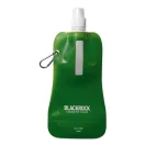 Sticla de apa pliabila, Plastic, transparent green