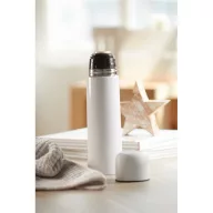 Termos 500 ml, perete dublu, Everestus, 20IAN2521, Alb, Otel
