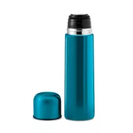   Termos 500 ml, perete dublu, Everestus, 20IAN2520, Turcoaz, Otel